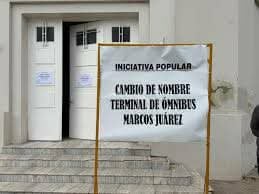 VECINOS SE RESISTEN AL CAMBIO DE NOMBRE DE LA TERMINAL