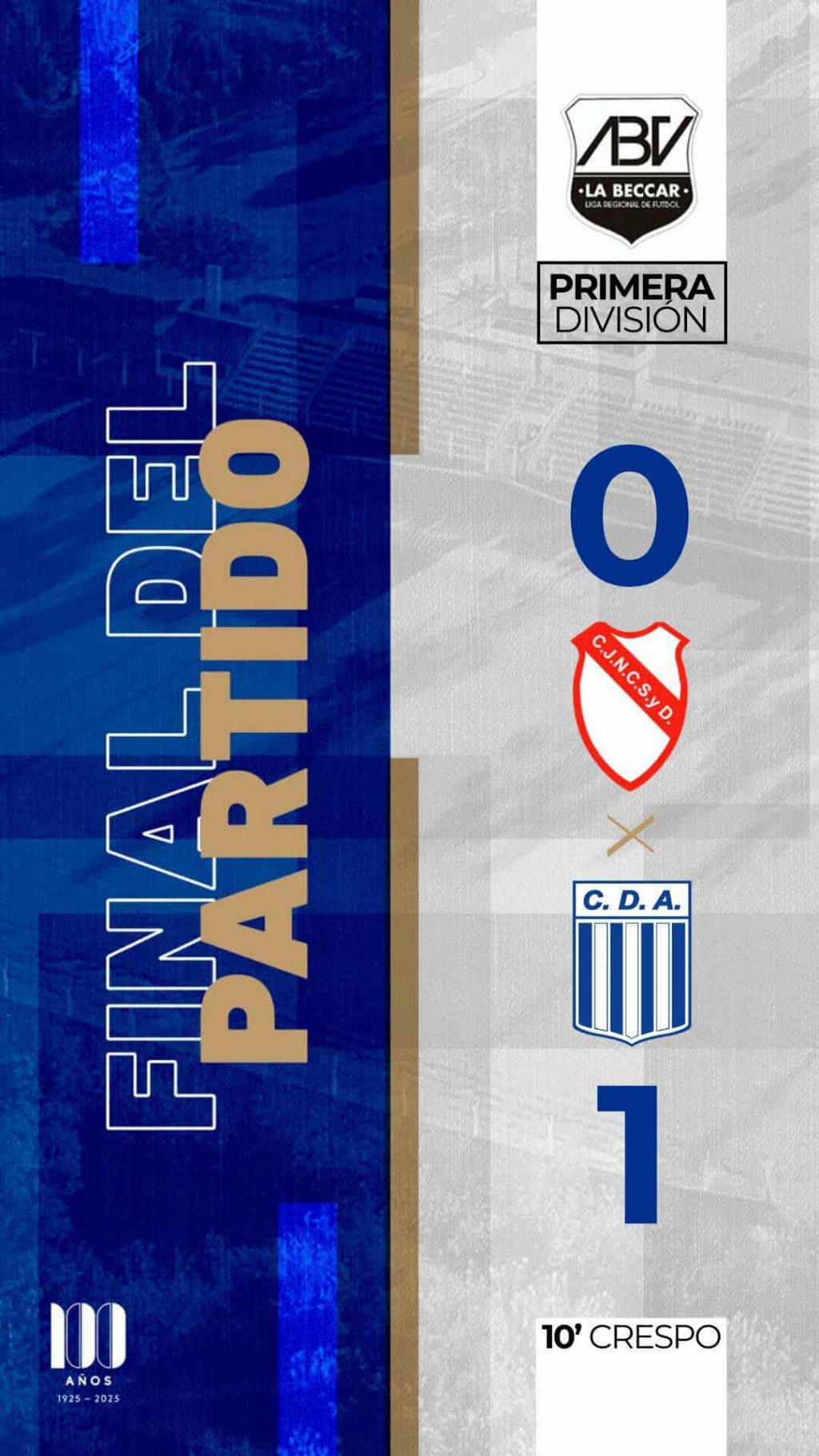 ARGENTINO GANÓ EN UCACHA