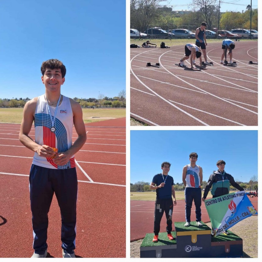 MATEO GHI CAMPEÓN PROVINCIAL DE ATLETISMO