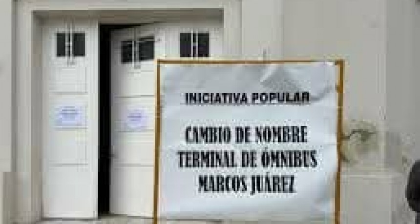VECINOS SE RESISTEN AL CAMBIO DE NOMBRE DE LA TERMINAL
