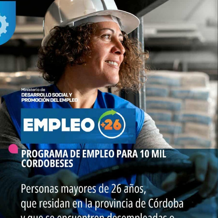 PROGRAMA PROVINCIAL: EMPLEO +26