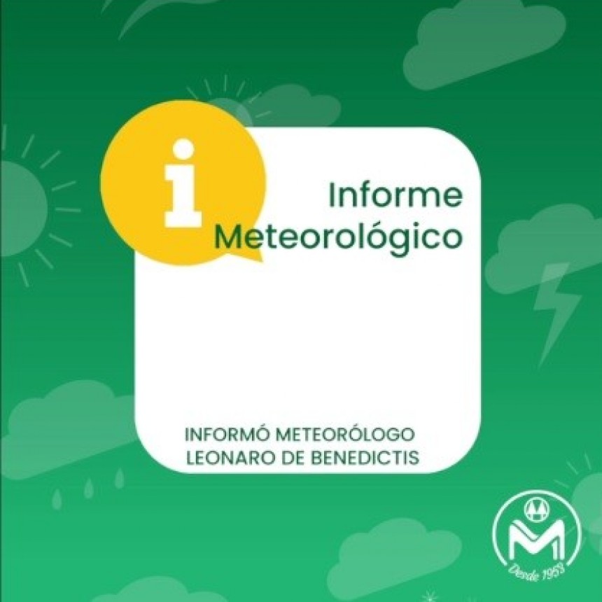 PRONÓSTICO EXTENDIDO PARA LOS PRÓXIMOS SIETE DÍAS