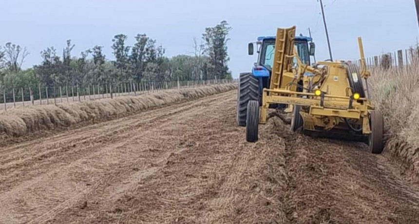 OTROS 18 KMS. MÁS DE CAMINOS RURALES REPARADOS