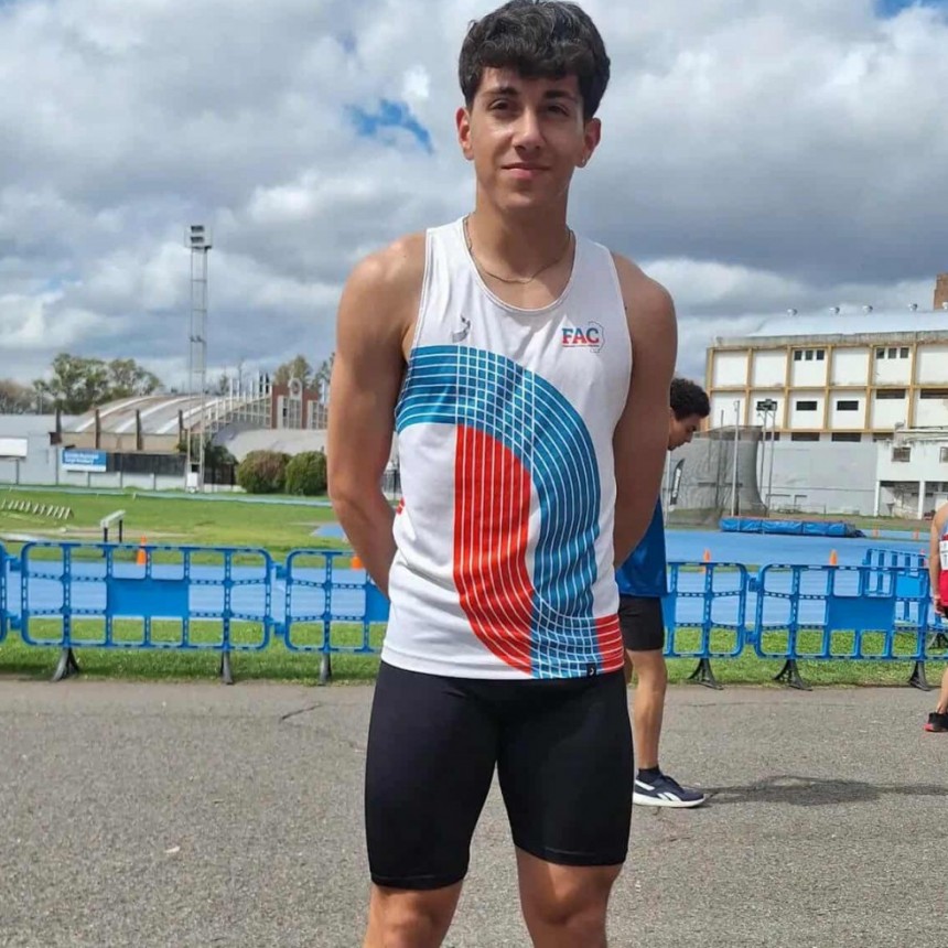 BUENA PRESENTACIÓN DE ATLETA LOCAL EN ROSARIO