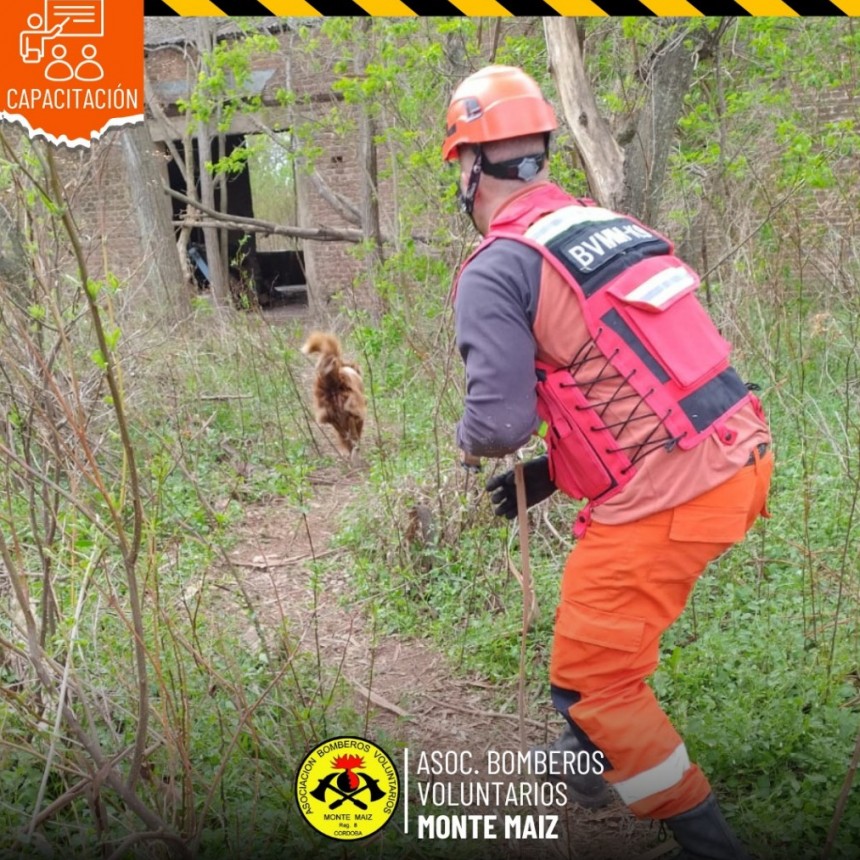 PARTICIPACIÓN DE BOMBEROS EN ENCUENTRO DEL K 9