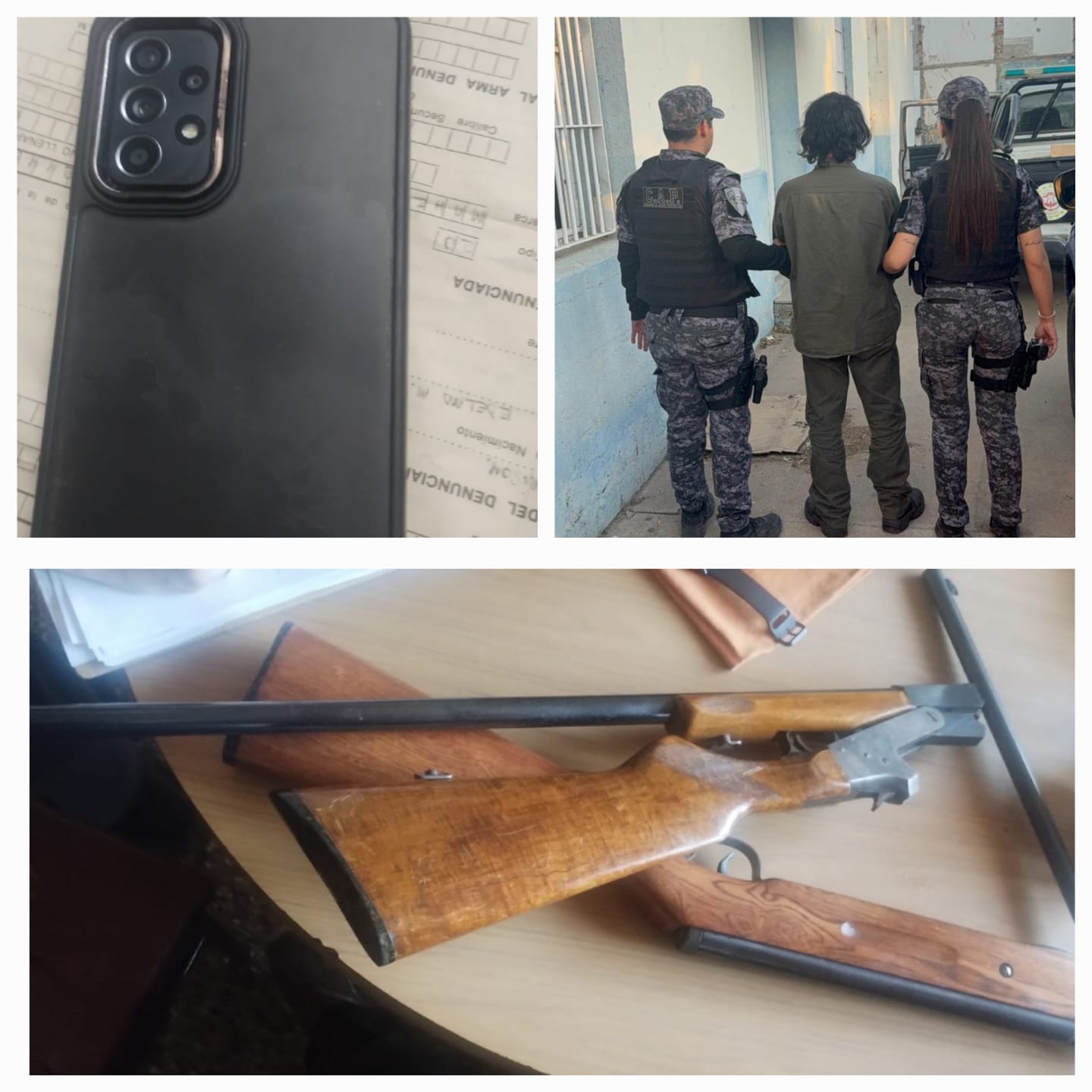 OPERATIVOS POLICIALES DEJAN DOS PERSONAS DETENIDAS