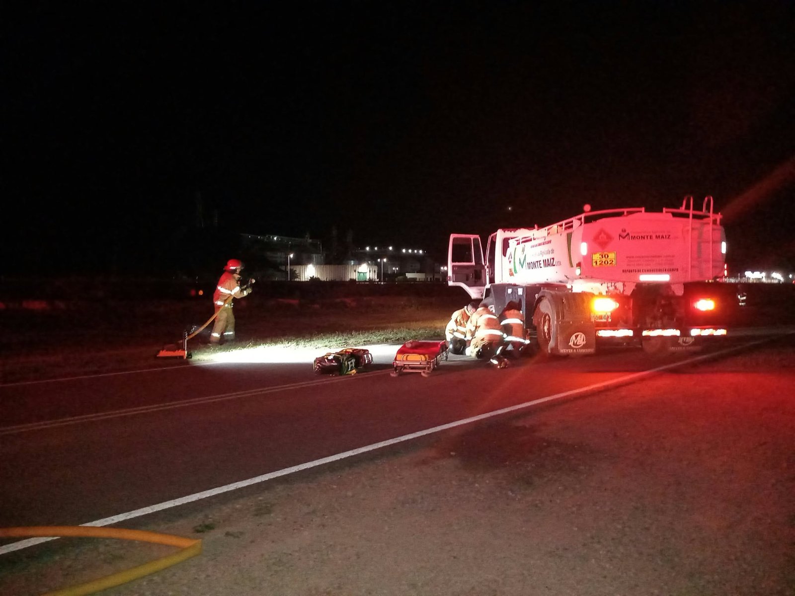 SIMULACRO DE GRAVE ACCIDENTE VIAL