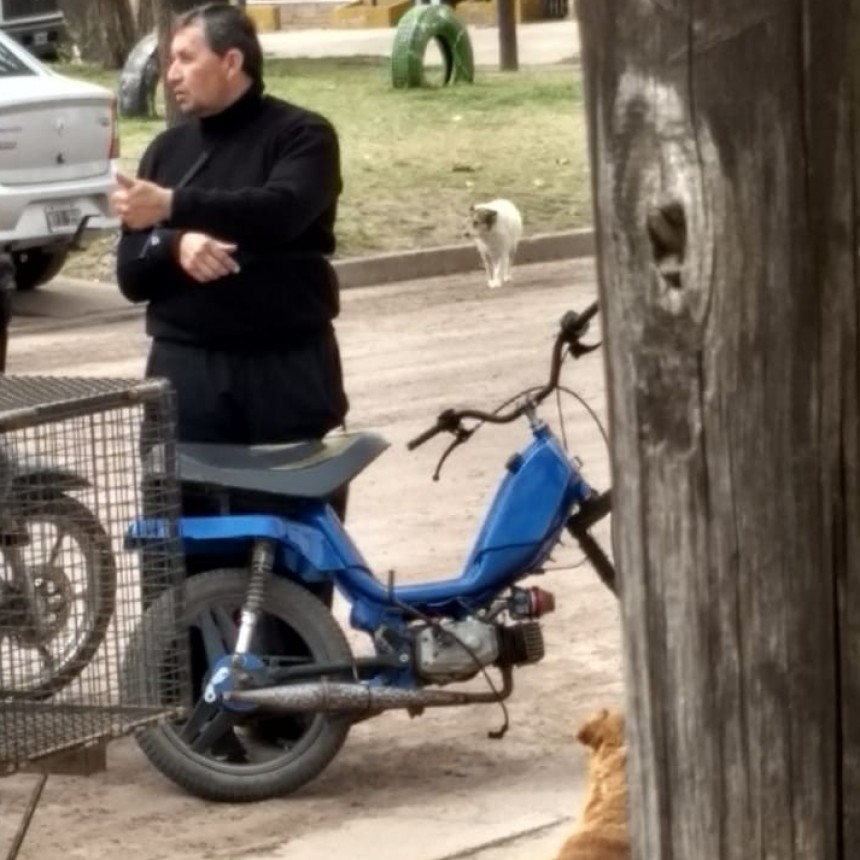 MOTO SECUESTRADA POR LA DIRECCIÓN DE TRÁNSITO
