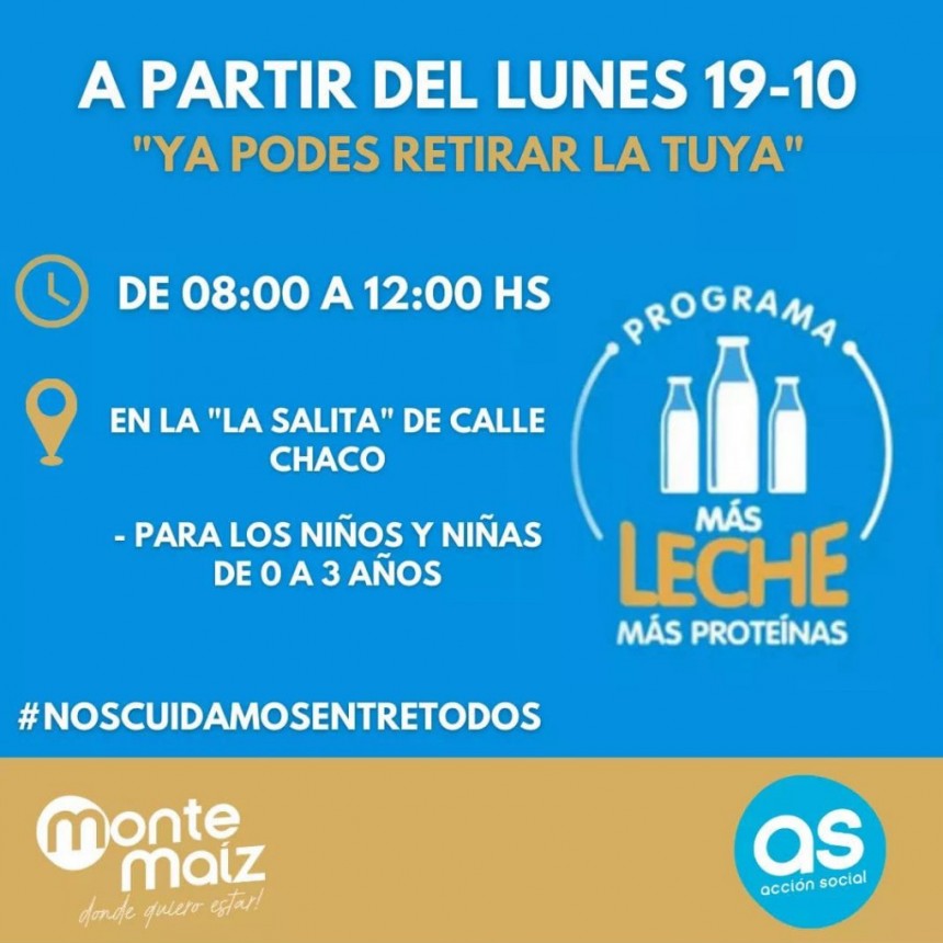 PROGRAMA PROVINCIAL MÁS LECHE MÁS PROTEÍNAS
