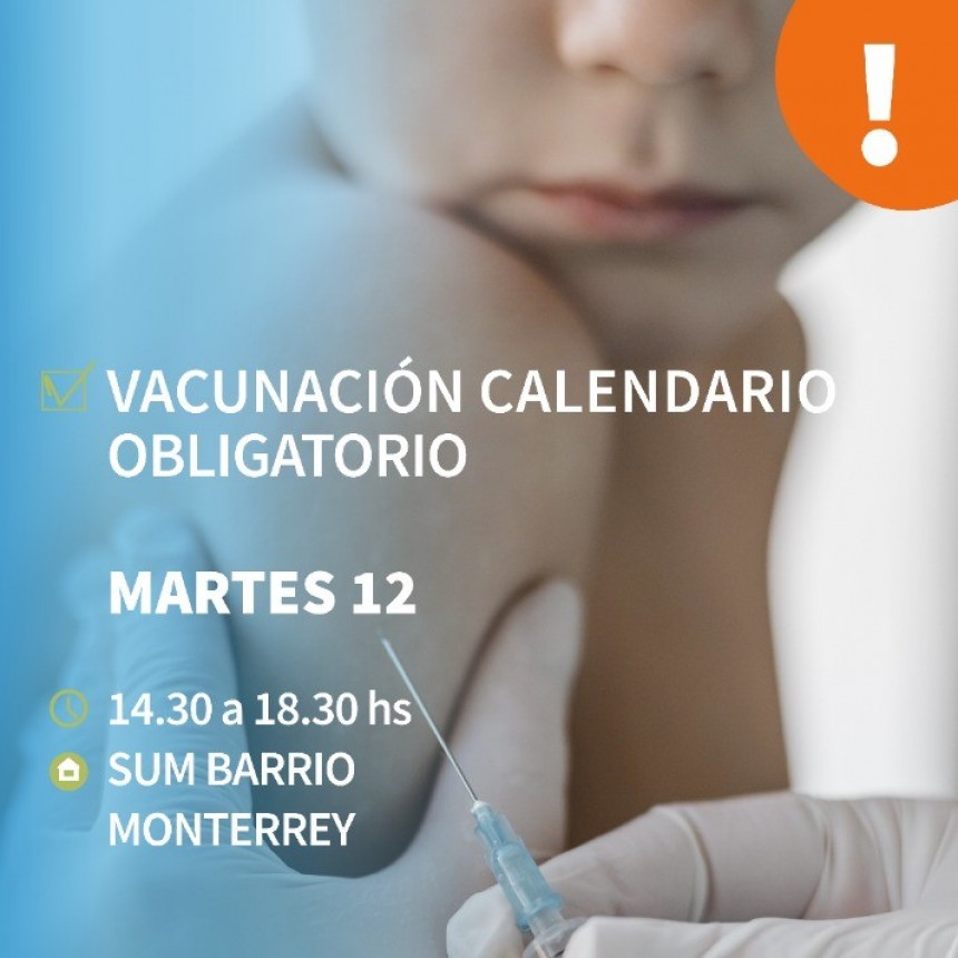 VACUNACIÓN DE CALENDARIO OBLIGATORIO Y COVID-19
