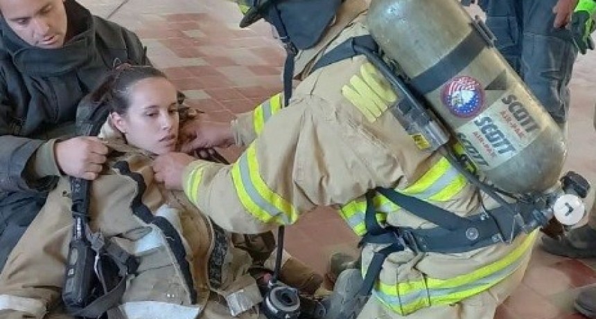 BOMBEROS PARTICIPARON DE CURSO EN CÓRDOBA