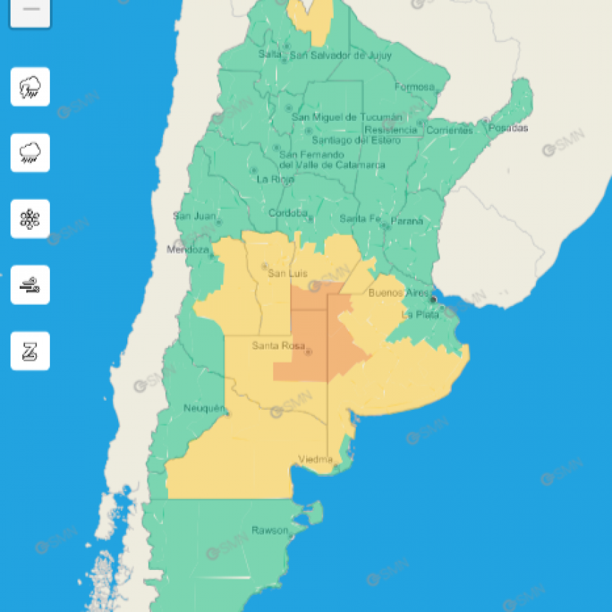 ALERTA METEOROLÓGICO PARA NUESTRA REGIÓN