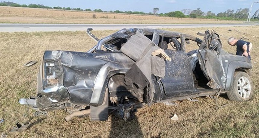 ACCIDENTE FATAL EN LA AUTOPISTA CÓRDOBA ROSARIO