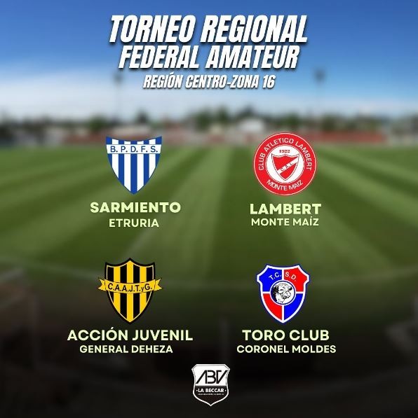 LAMBERT DEBUTA DE LOCAL EN EL REGIONAL FEDERAL AMATEUR