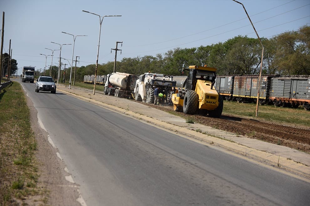 AVANZA REPAVIMENTACIÓN DE RUTA PROVINCIAL Nº6