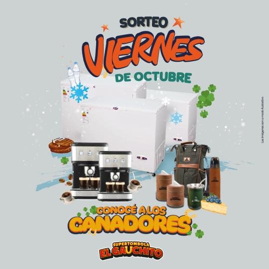 SORTEOS DE LOS VIERNES DE OCTUBRE