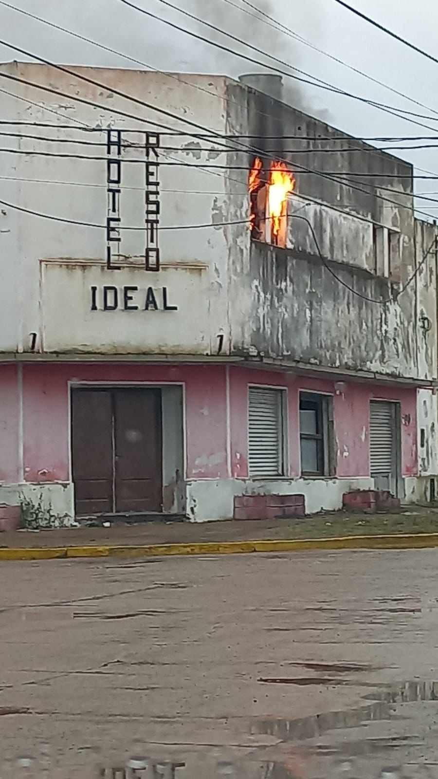 INCENDIO EN INMUEBLE DE LABORDE