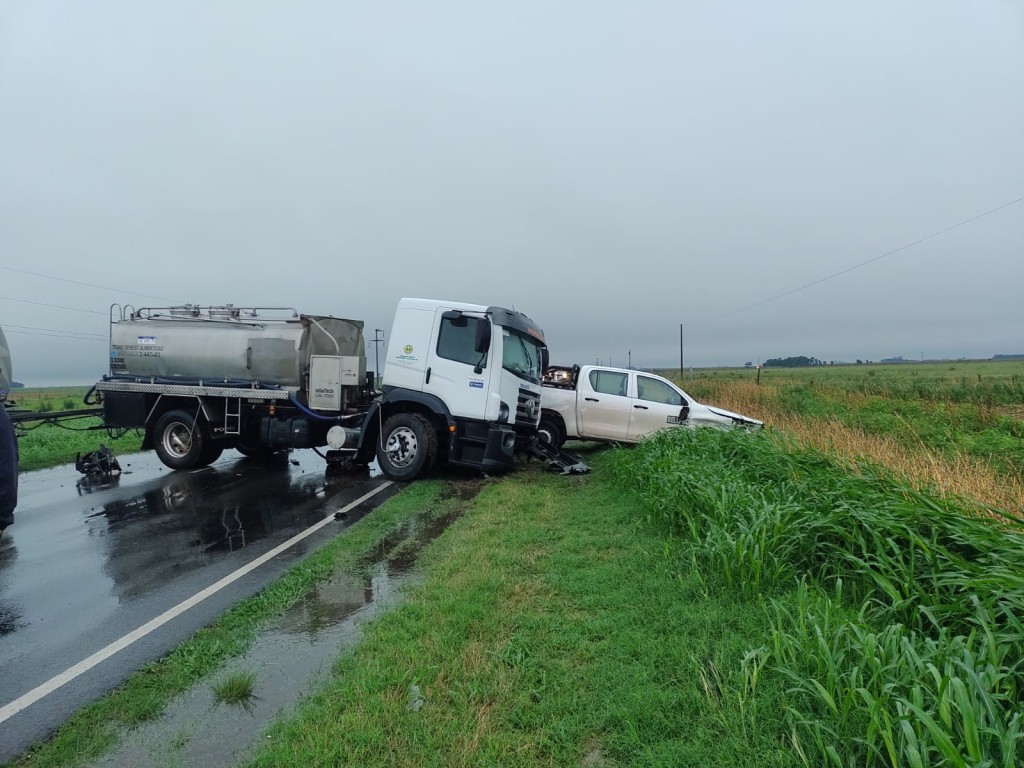 ACCIDENTE DE TRÁNSITO EN RUTA 4