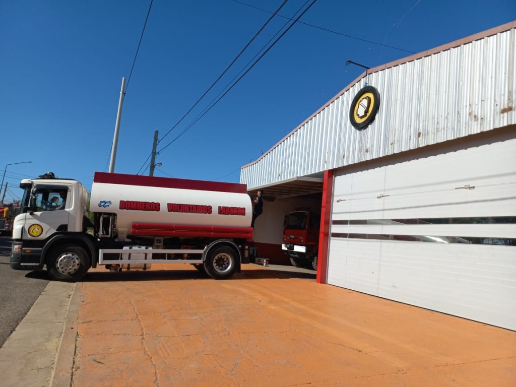 DOS NUEVAS UNIDADES PARA LOS BOMBEROS DE LABORDE