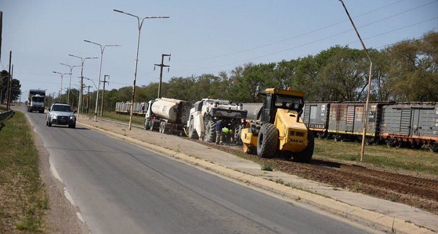 AVANZA REPAVIMENTACIÓN DE RUTA PROVINCIAL Nº6