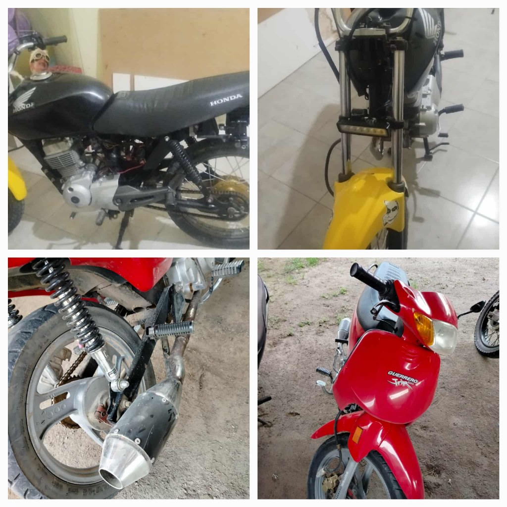 LABORDE: RETENCIÓN DE DOS MOTOS