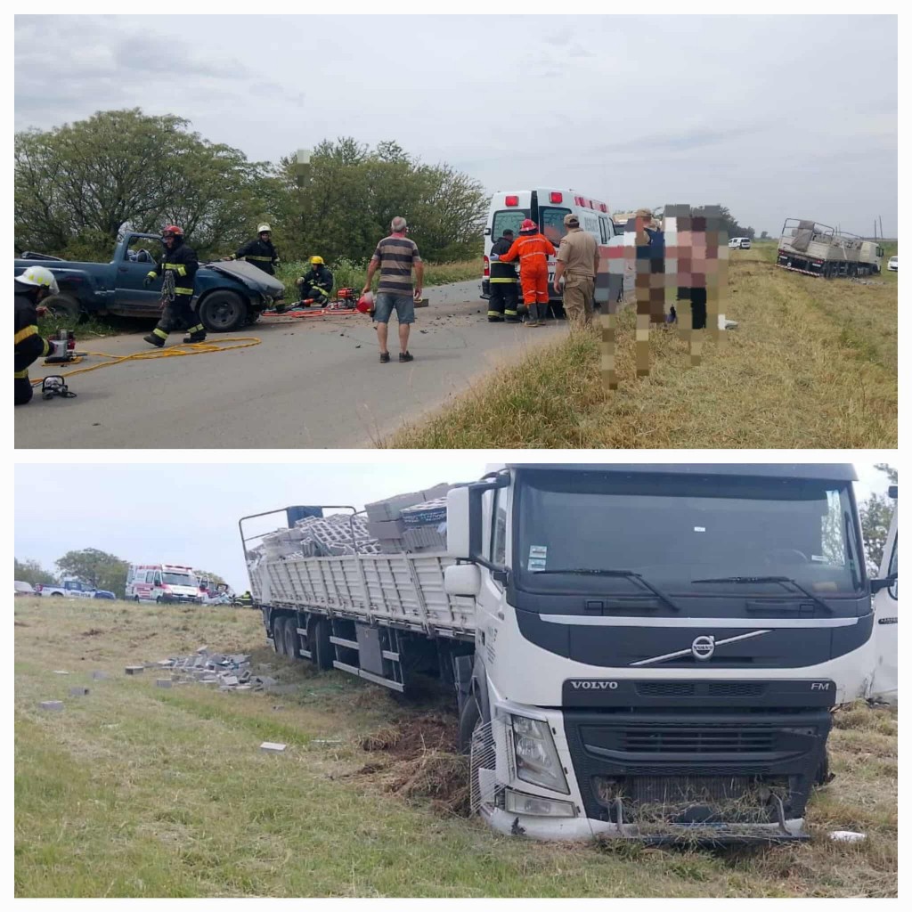 MORRISON: ACCIDENTE VIAL EN RUTA NACIONAL N°9