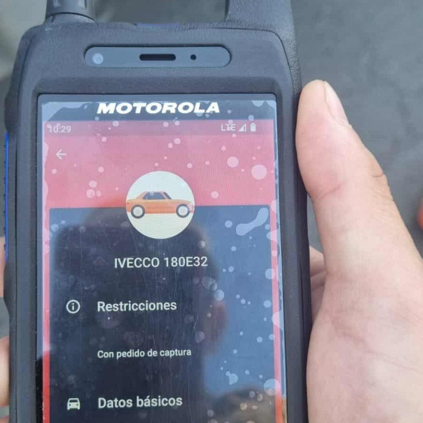 SECUESTRO DE CAMIÓN EN RUTA NACIONAL N°8