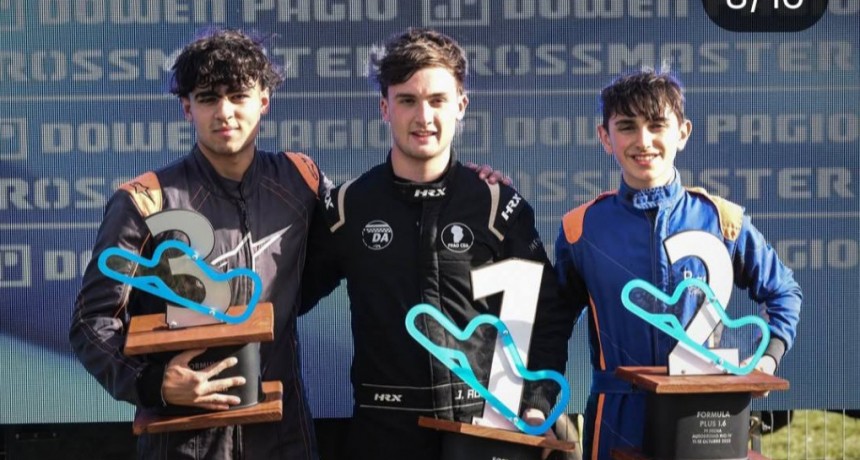 JOAQUÍN RUBINO EN LO MÁS ALTO DEL PODIO