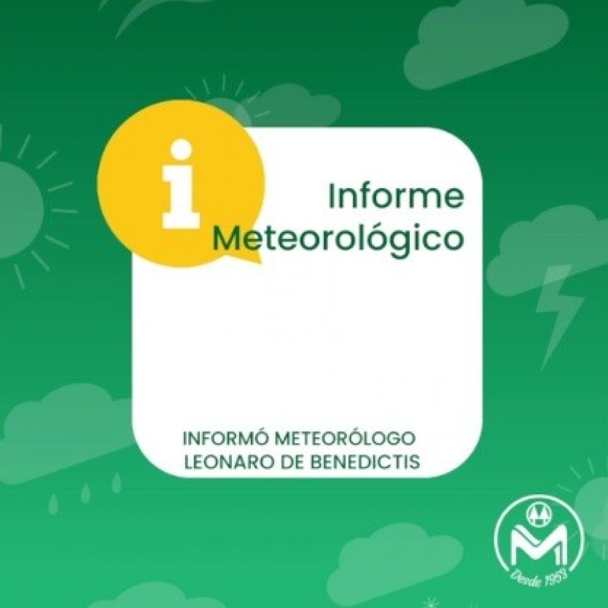 PRONÓSTICO EXTENDIDO PARA LOS PRÓXIMOS SIETE DÍAS