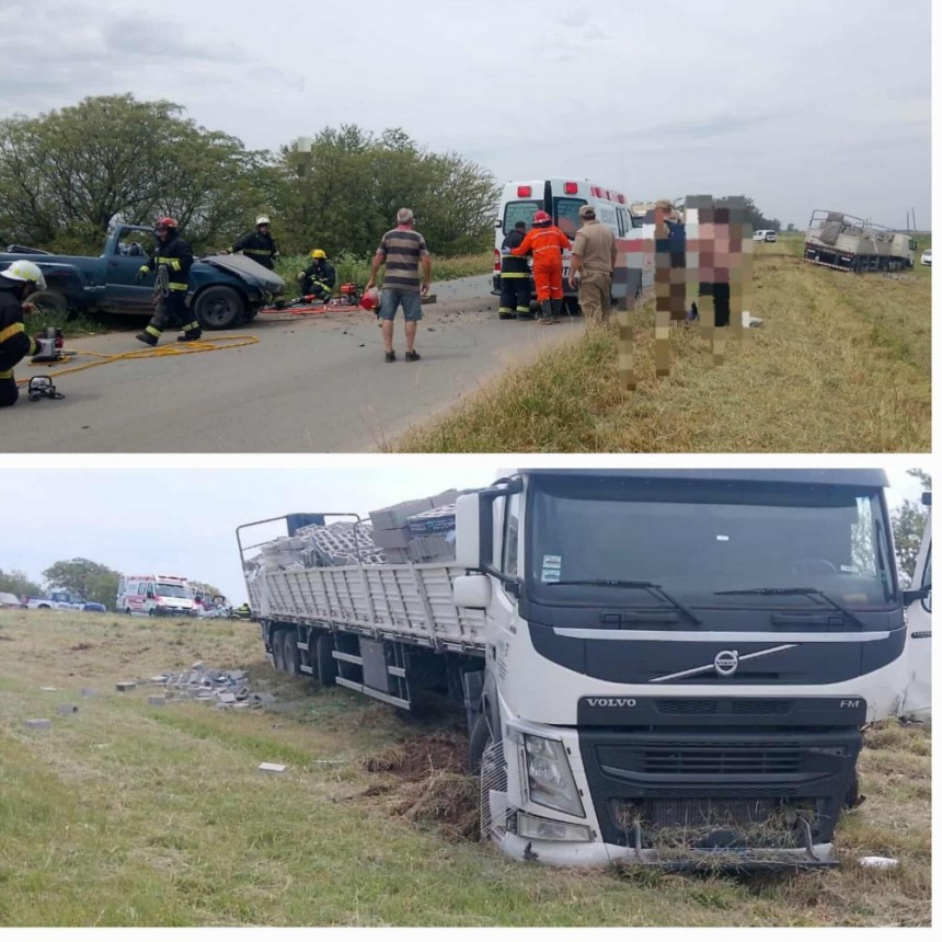 MORRISON: ACCIDENTE VIAL EN RUTA NACIONAL N°9