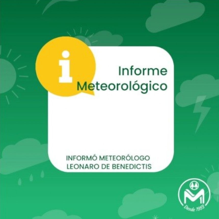 PRONÓSTICO EXTENDIDO PARA LOS PRÓXIMOS SIETE DÍAS