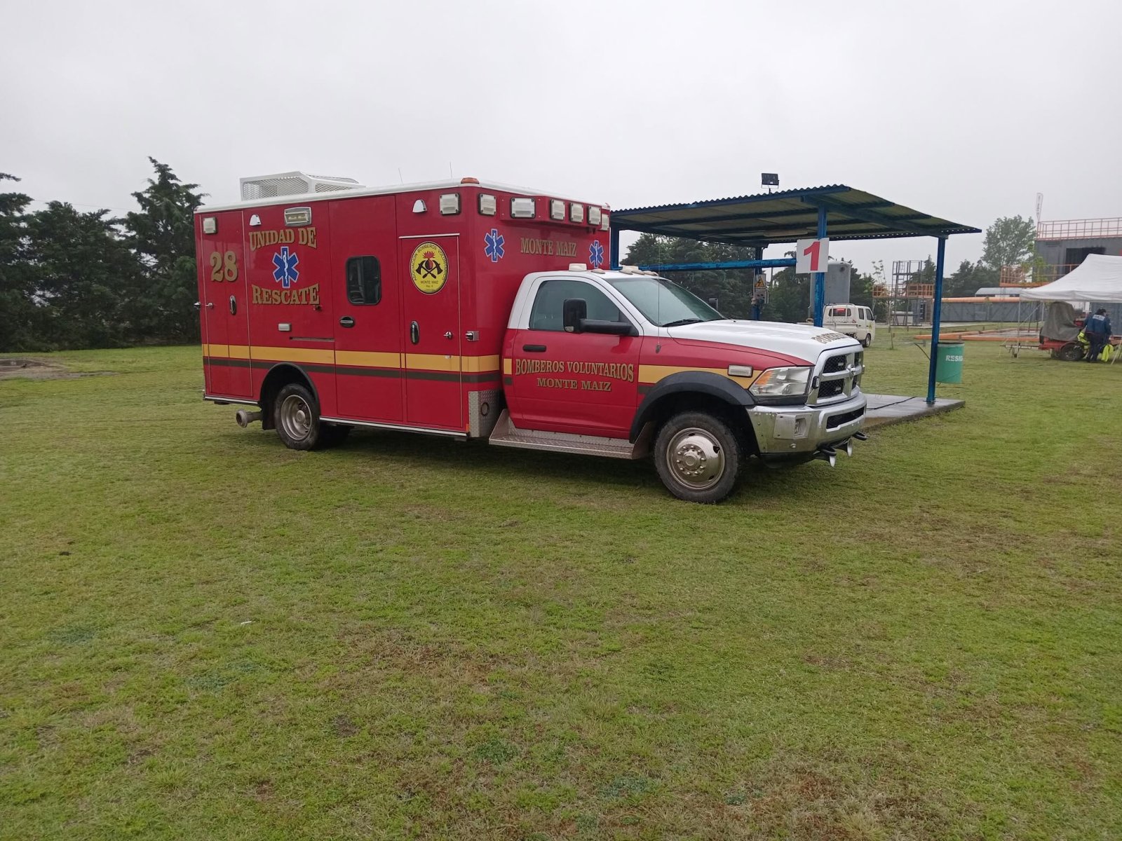 NUEVA AMBULANCIA DE BOMBEROS