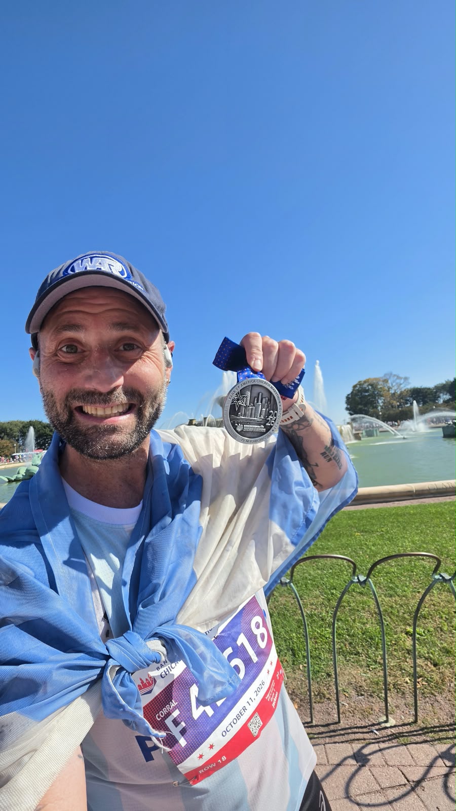 PIPI GIORDANENGO EN LA MARAT&Oacute;N MAJORS DE CHICAGO