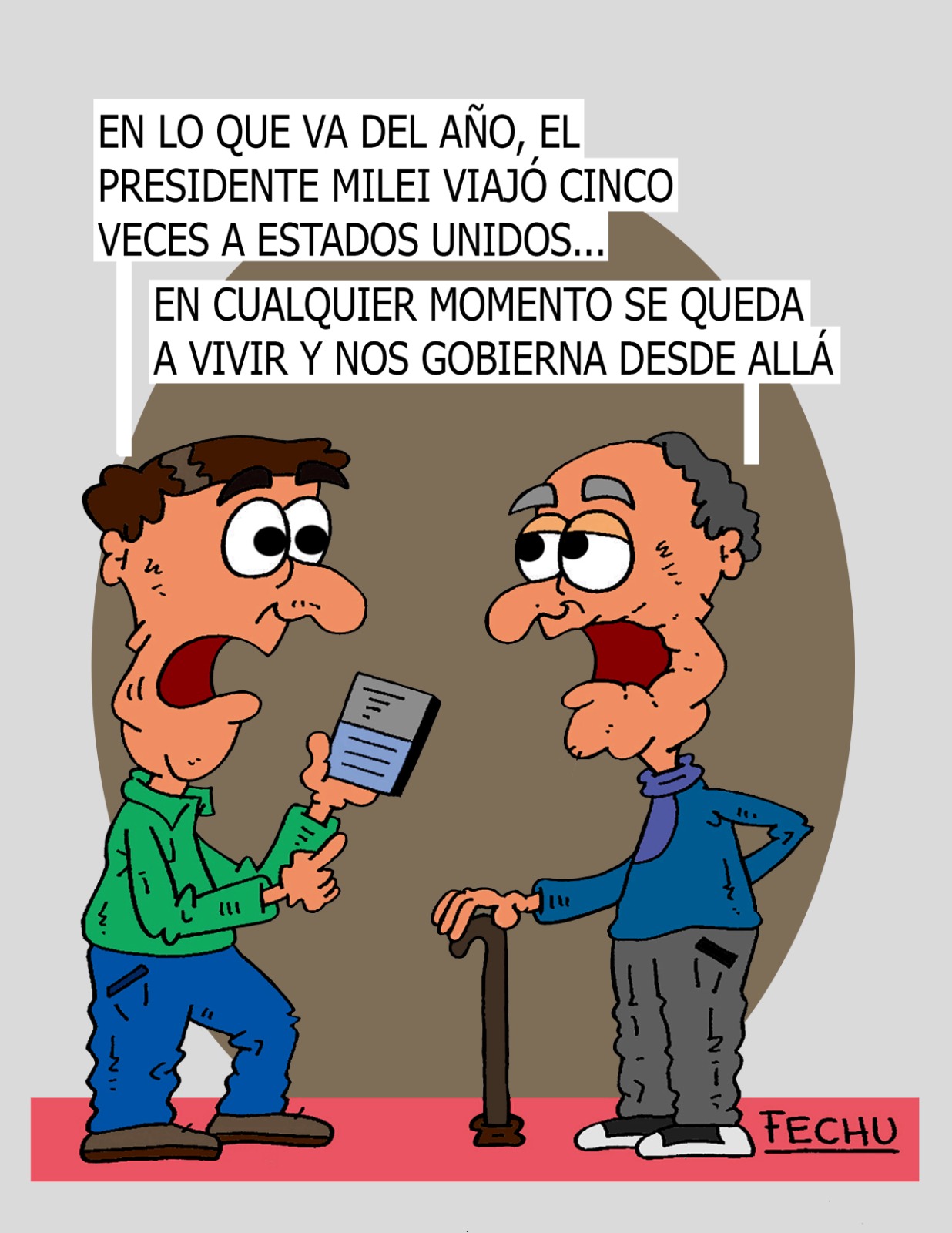 LO LLAMAN EL REY DE LA VALIJA