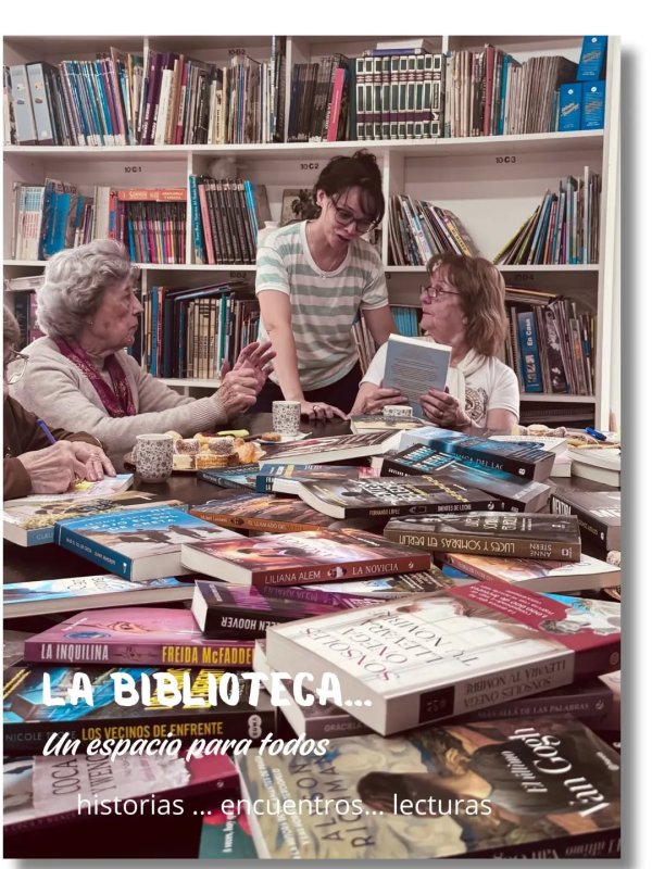 EMOTIVO TALLER EN LA BIBLIOTECA POPULAR MITRE