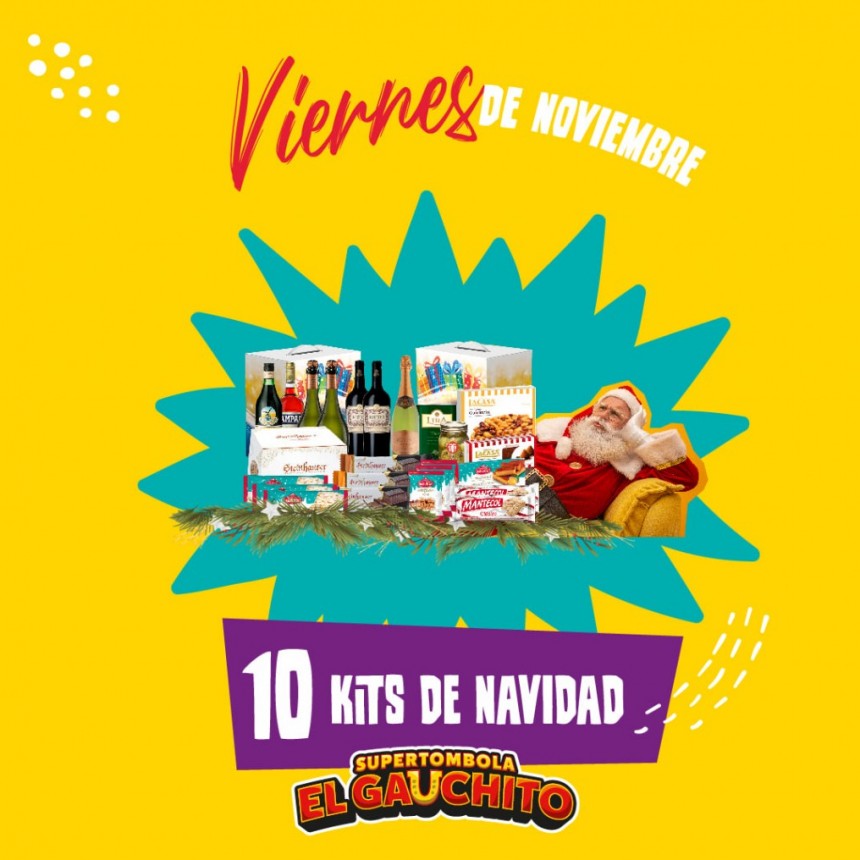 SORTEOS DE KIT DE NAVIDAD