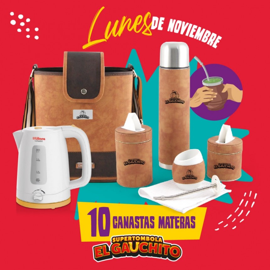 SORTEOS DE LAS CANASTAS MATERAS DEL GAUCHITO