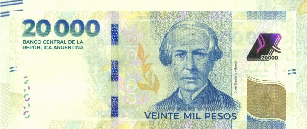 YA CIRCULA EL NUEVO BILLETE DE 20 MIL PESOS