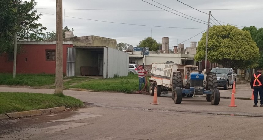 ALGO OLÍA MAL EN CALLE CHUBUT