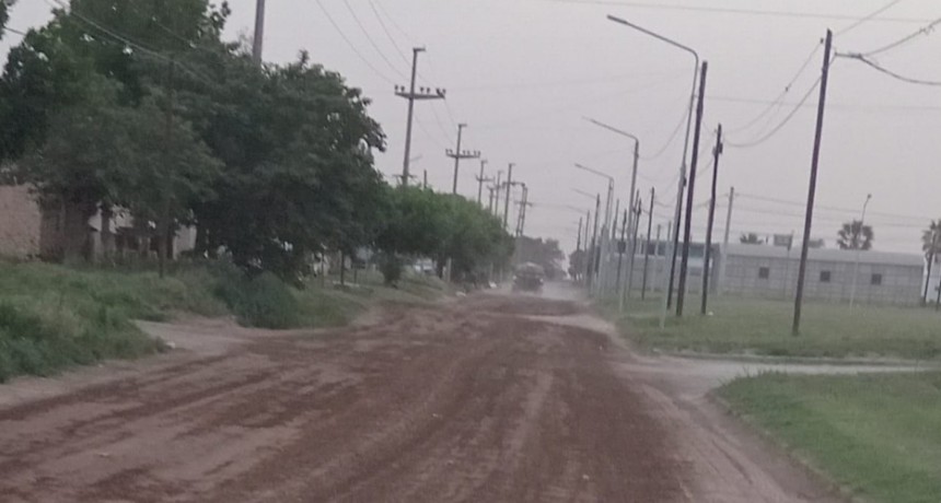 LLEGÓ UN CAMIÓN PARA TAREAS DE CALLE