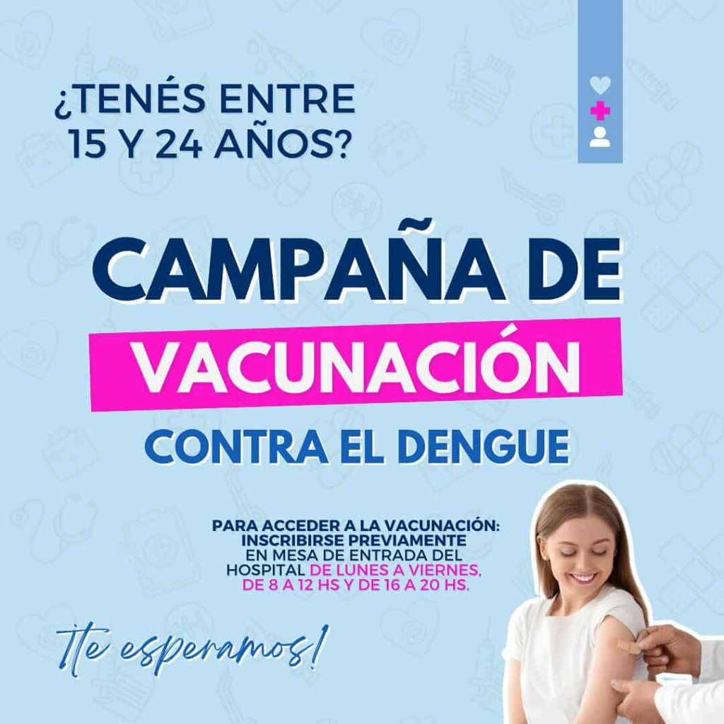 VACUNACIÓN CONTRA EL DENGUE
