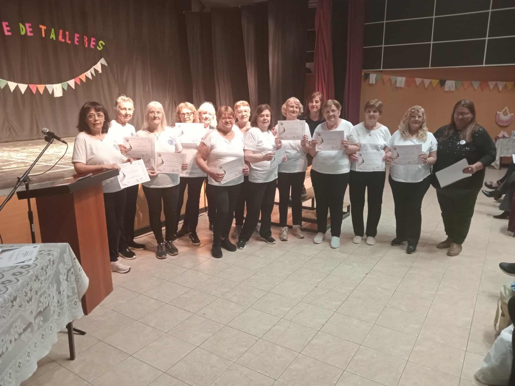 JORNADA DE CIERRE DE LOS TALLERES DEL CENTRO DE JUBILADOS