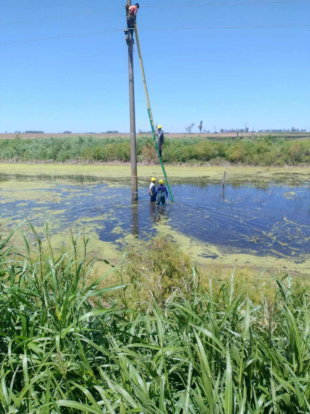 EPEC TRABAJA INTENSAMENTE EN RUTA 11