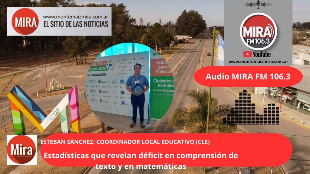 PREOCUPANTE DÉFICIT EN LECTURA Y MATEMÁTICAS