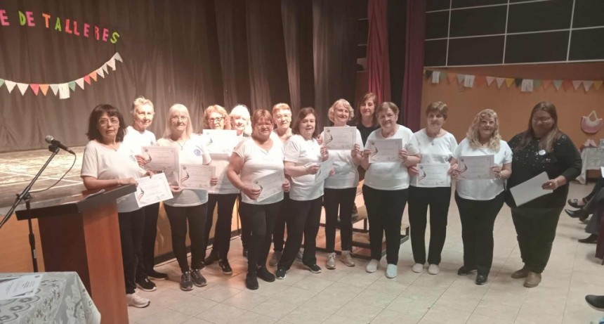 JORNADA DE CIERRE DE LOS TALLERES DEL CENTRO DE JUBILADOS