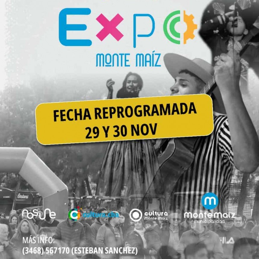 NUEVA FECHA PARA LA EXPO MONTE MAÍZ