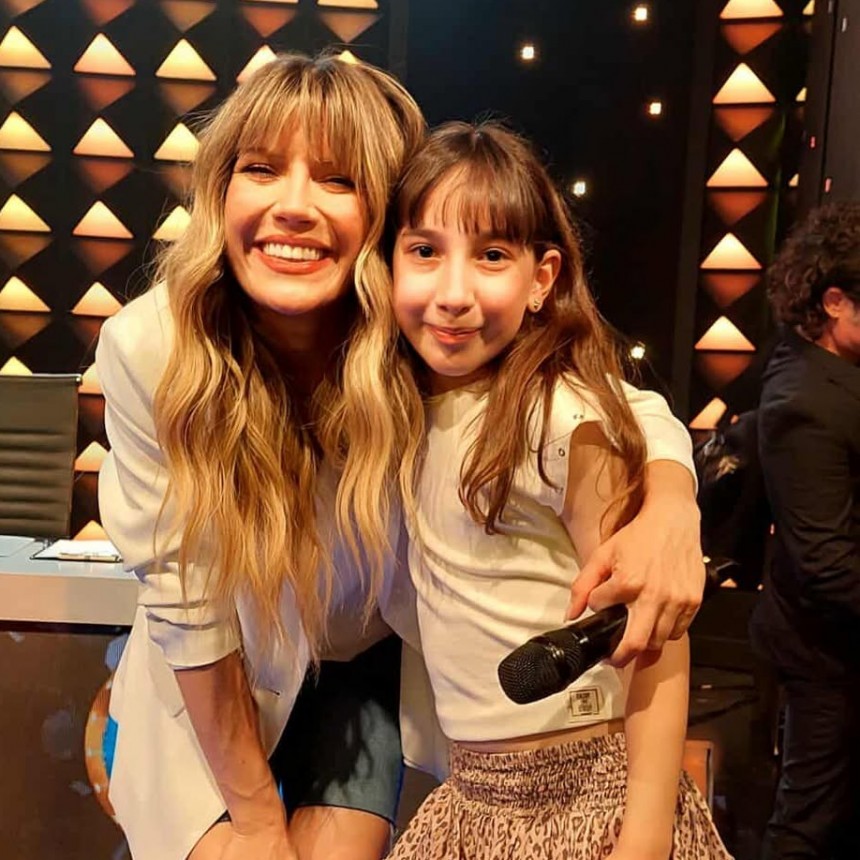 LUCÍA AMAR LA ROMPIÓ EN CANAL 9