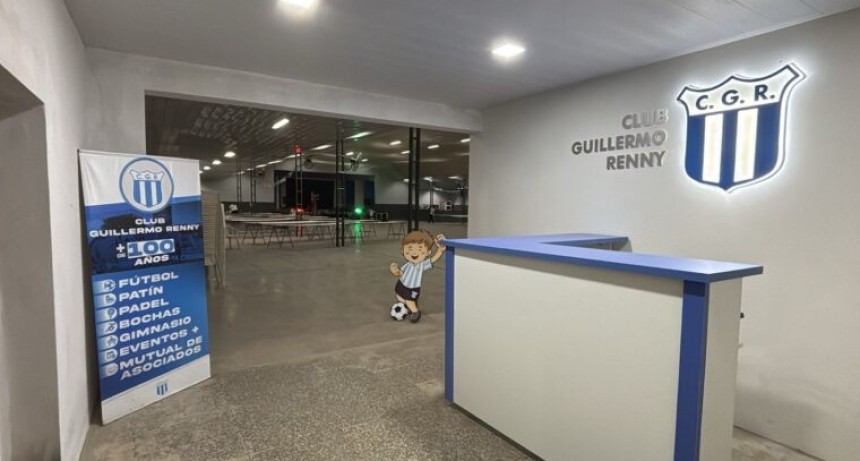OBRAS EN EL CLUB GUILERMO RENNY