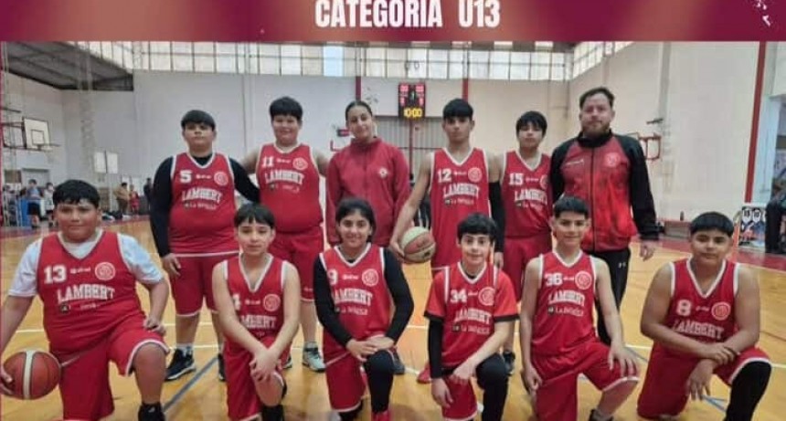 LAMBERT: 3° PUESTO EN LA COPA DE PLATA EN U 13