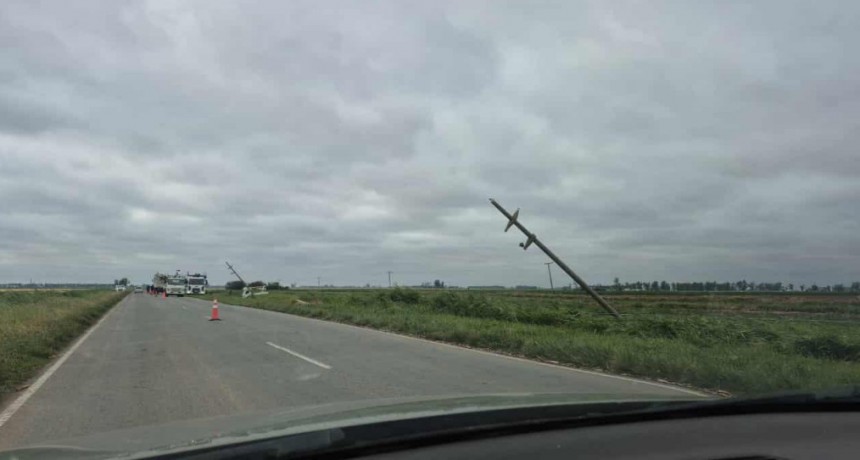 FUERTE TORMENTA EN MONTE MAÍZ Y EN LA REGIÓN